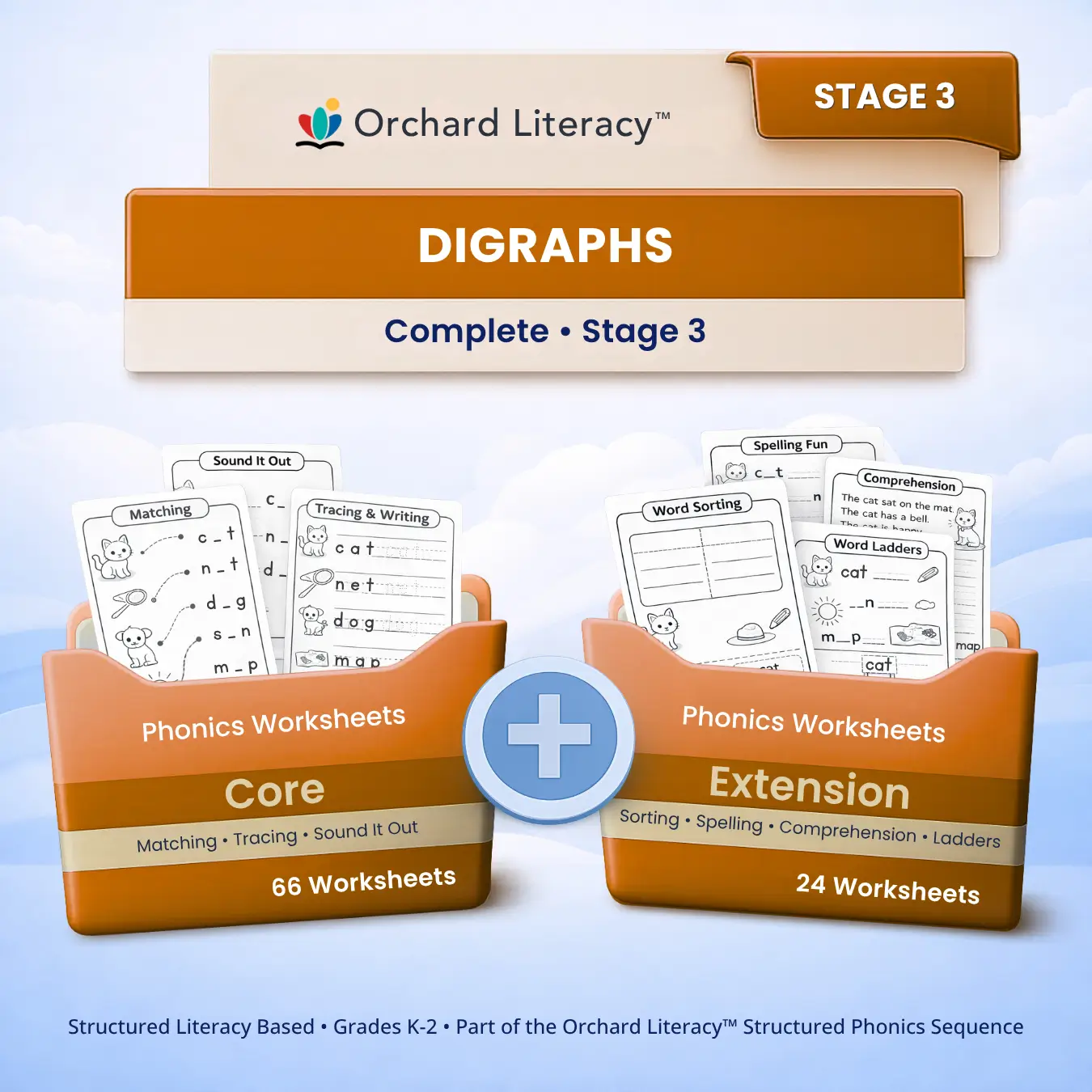 Stage 3 Complete Pack: Digraphs cover
