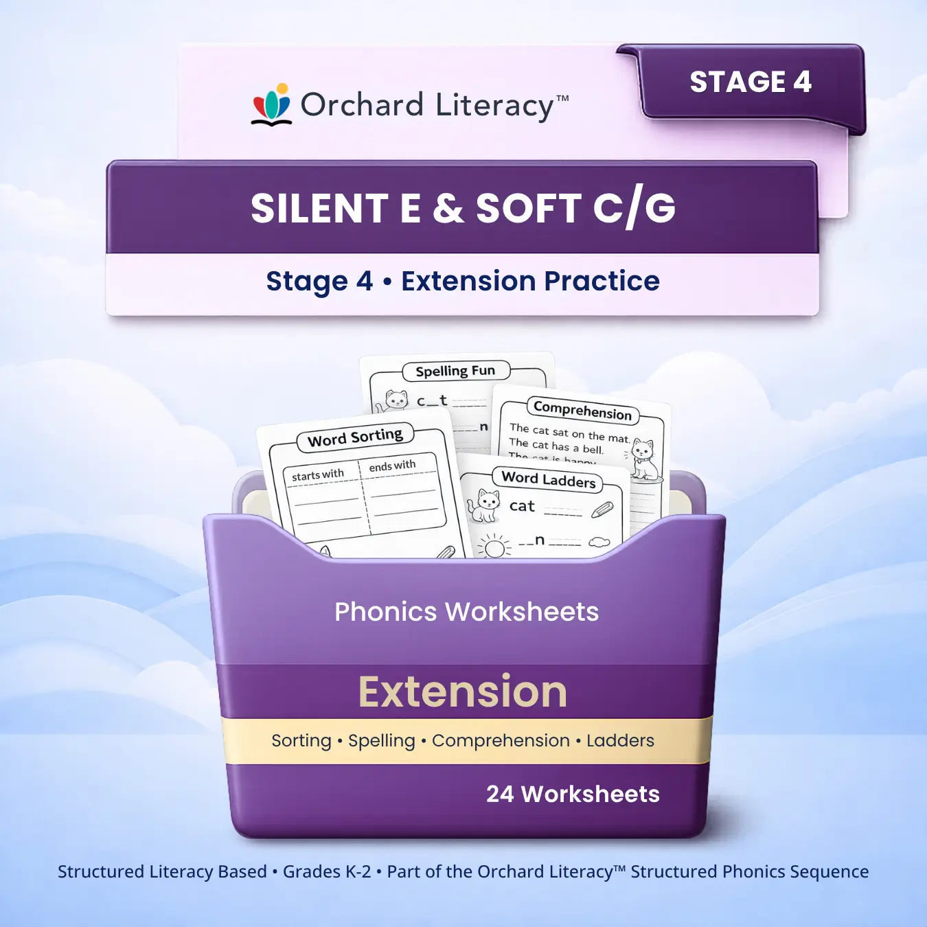 Stage 4 Extension Pack: Silent E & Soft C/G cover