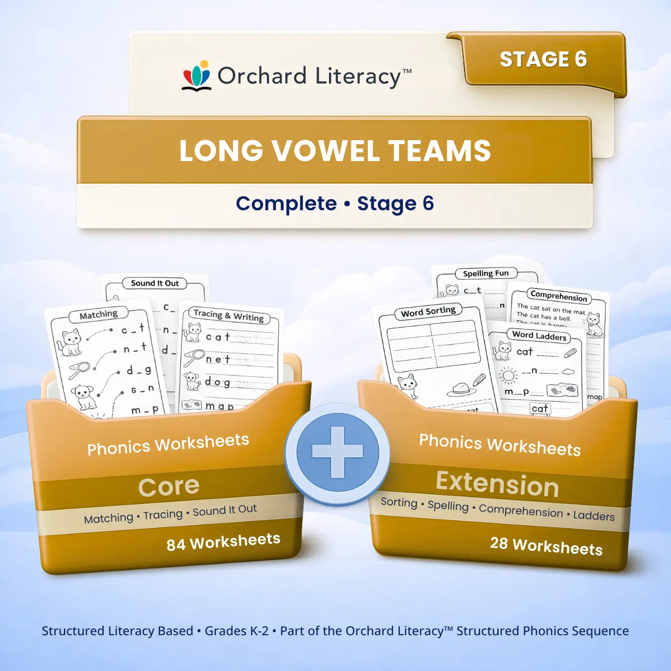 Stage 6 Complete Pack: Long Vowel Teams cover